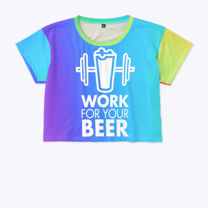 Pride Beer and Workout | Rainbow Shirt